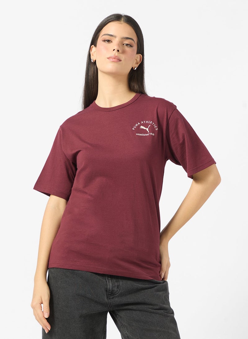 PUMA Class Relaxed Logo T-Shirt - Image 1